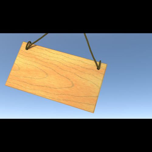 Wooden Sign Animation preview image